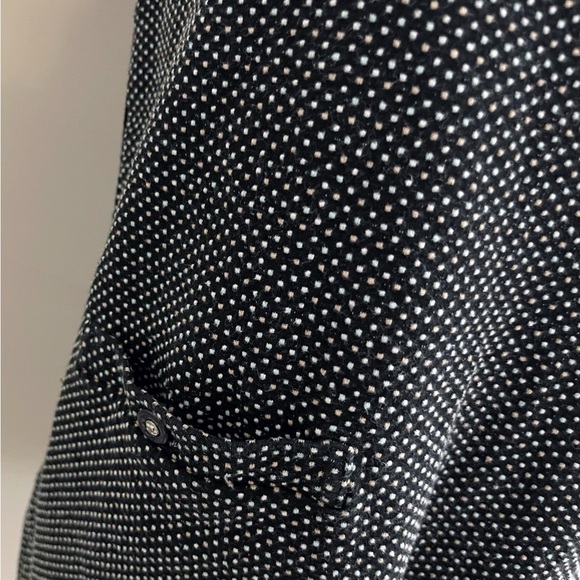 Courreges cotton polka dot mini dress tunic casual preppy chic French luxury - Picture 7 of 8